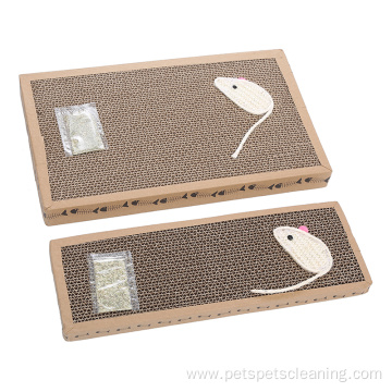 Hot selling interactive cat toy cardboard cat scratcher